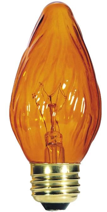 Westinghouse 25F15/A 2CD | 25W F15 Incandescent Amber E26 Base 120V (2-Pack)