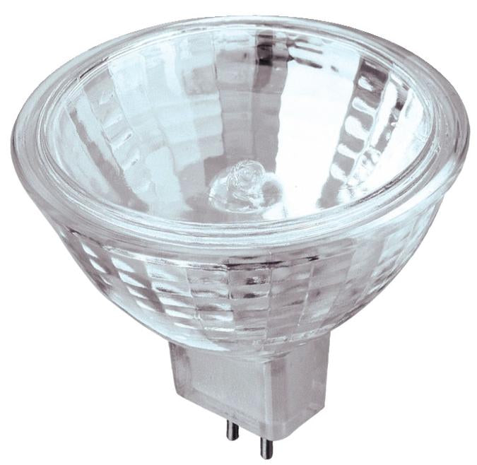 Westinghouse 20MR16Q/FL/LN | 20W MR16 Halogen Low Voltage Flood Clear Lens GU5.3 Base 12V