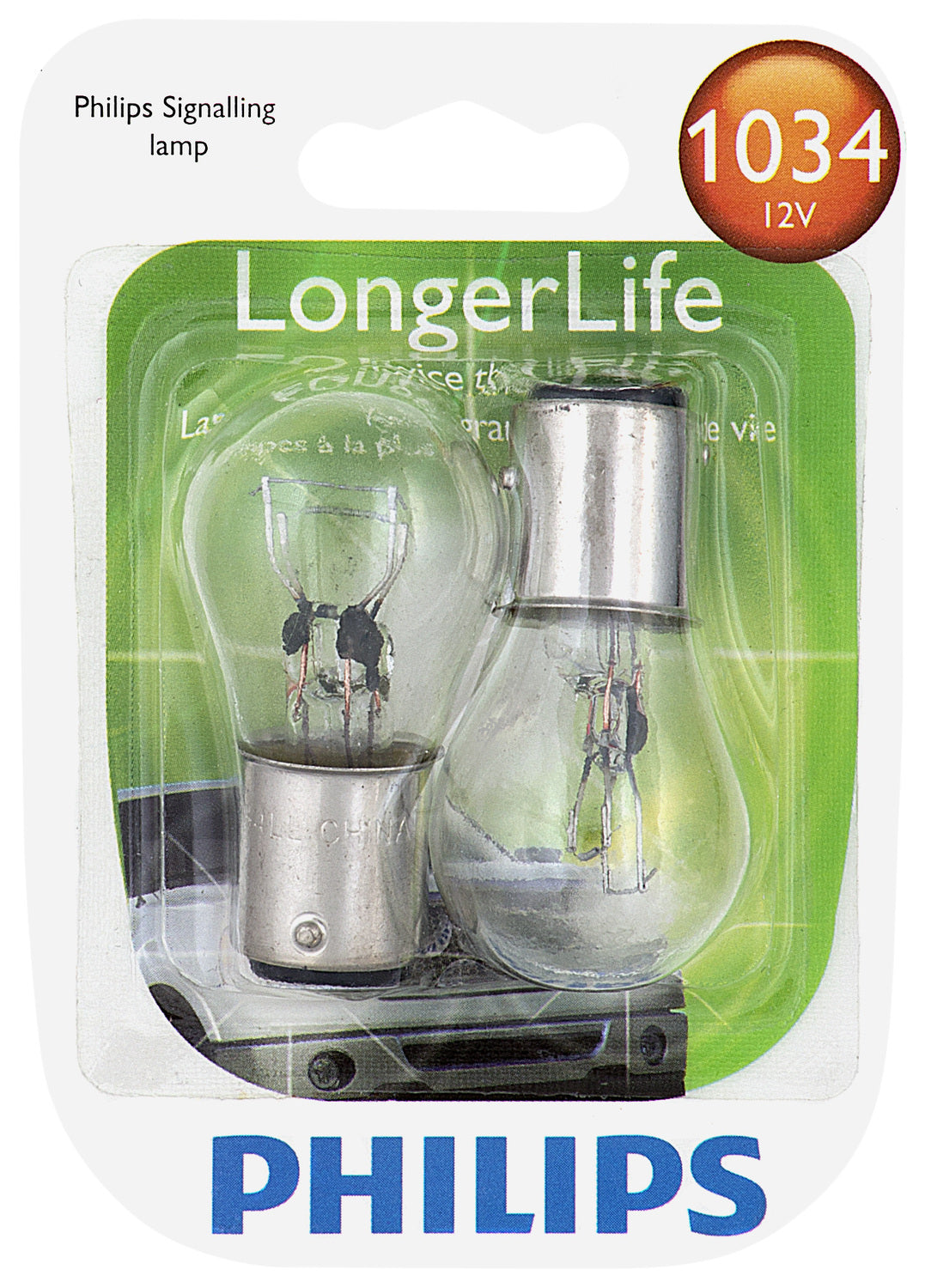 1034LL Long Life Bulb (2 Pack) | Philips 1034LLB2