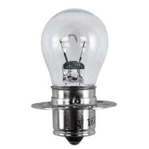 1615 Bulb - 30W 6V Incandescent - Single Contact Prefocus Base