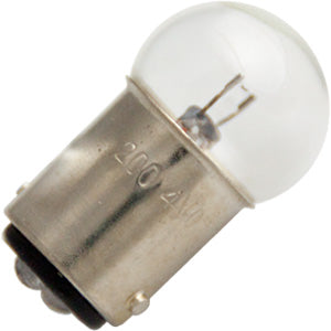 200 Bulb | 0.85 Amp, 4 Volt, 3.4 Watts, G6, BA15D Base