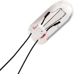 2187D Bulb | 0.04 Amp, 28 Volt, 1.12 Watts, T1.75, Wire Base