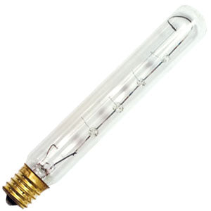 25T61/2 Bulb 25W 130V T6-1/2 Clear Incandescent Intermediate Base