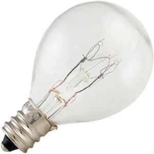 25S11/2C Bulb 25W 120V S11 Clear Incandescent Candelabra Base
