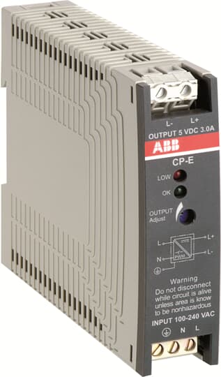 ABB CP-E 24/0.75 Power supply In:100-240VAC Out: 24VDC/0.75A