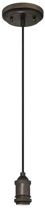 Westinghouse 6103200 | 1 Light Retro Mini Pendant Oil Rubbed Bronze Finish