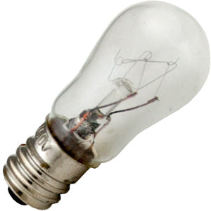 Eiko 40800 6S6/60V | 6W 60V S6 Clear Candelabra (E12) Base Bulb