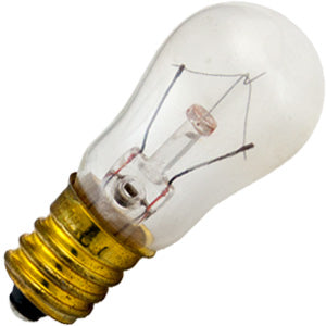 6S6/BB Bulb 6W 32V S6 Incandescent Candelabra Base Clear