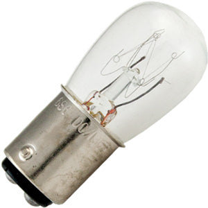 6S6DC/130V Bulb 6W 130V S6 Incandescent Double Contact Bayonet Base