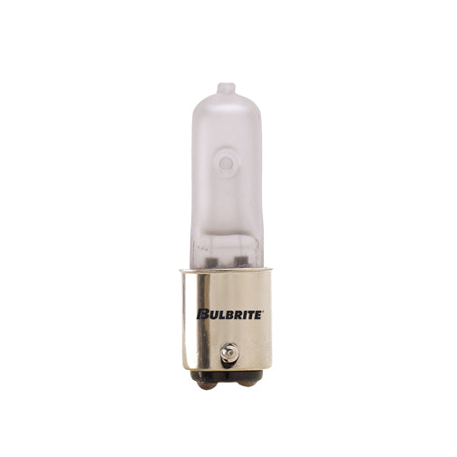 Bulbrite Q100FR/DC 100W Dimmable JD T4 Capsule Bulb - BA15d Base - Frost