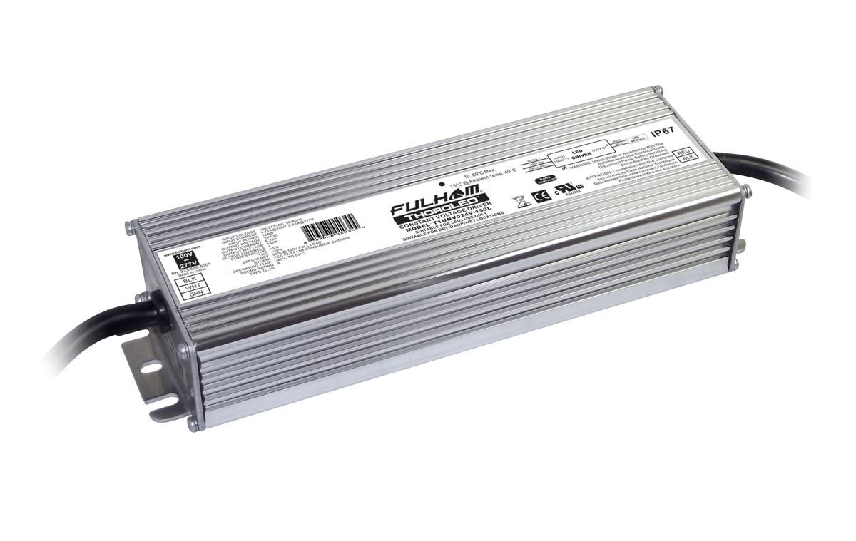 Fulham T1UNV024V-150L | 150W Max - Contant Voltage LED Driver - 24V Output