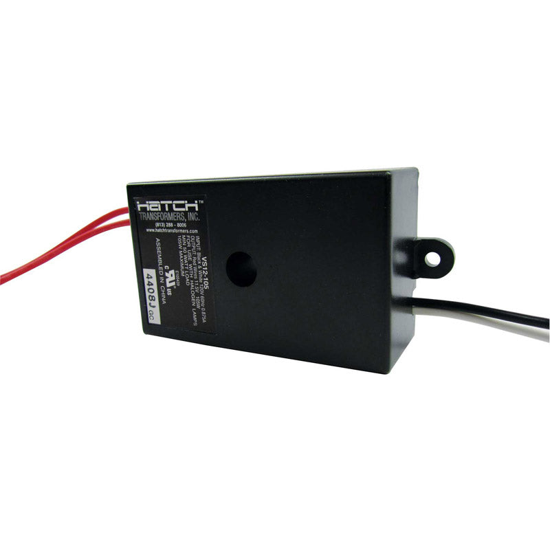 Hatch VS12-105J | 12V 105W Halogen Transformer - 120V Input - Electronic