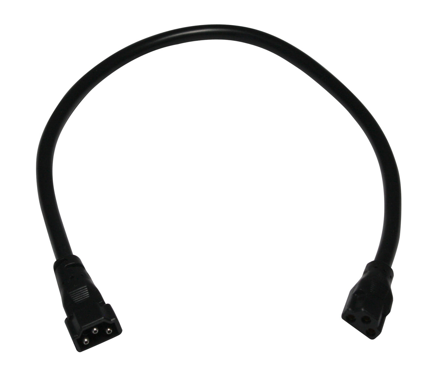 American Lighting ALC-EX12-BK | 12" Black Linking Cable for ALC2 Series Undercabinet Fixtures