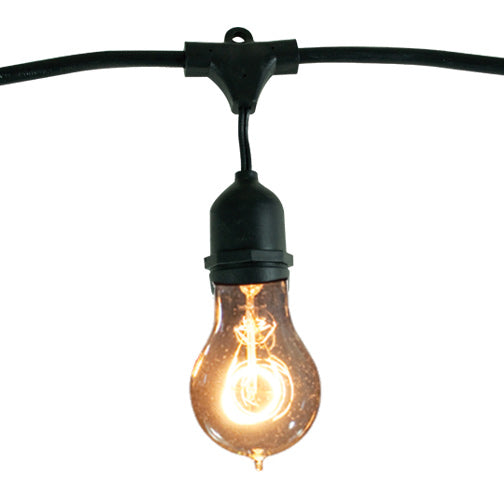 Bulbrite STRING15/E26-A19KT | 48' STRING Light SET W/NOSTALGIC A19 Lamps