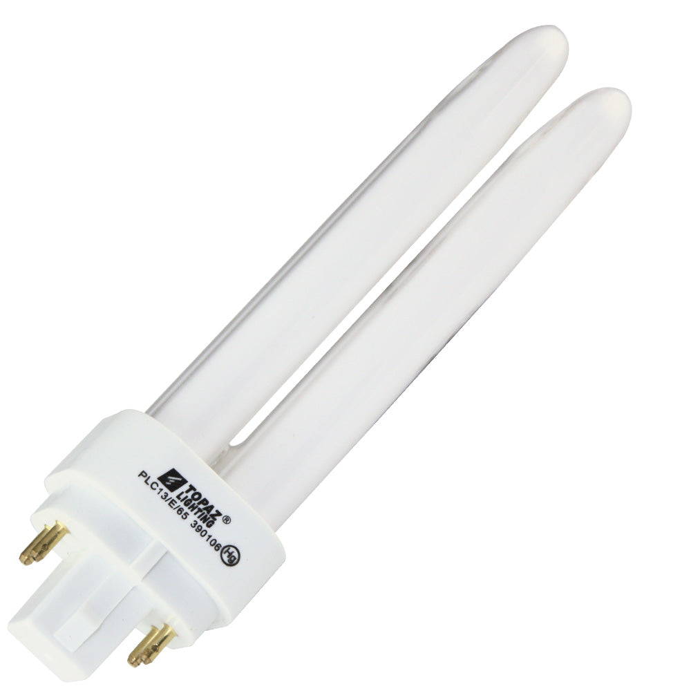 Topaz - 13W CFL - Double Tube - 4 Pin - 6500K