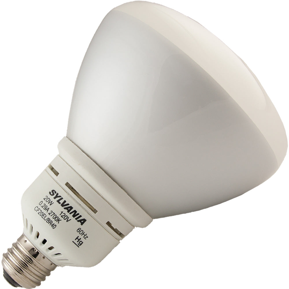 Osram Sylvania 29399 - CF20EL/BR40/27K - 20W BR40 CFL 2700K