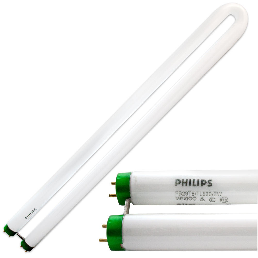 Philips FB29T8/TL830/EW/ALTO - 29W T8 U-Bent Fluorescent - 3000K