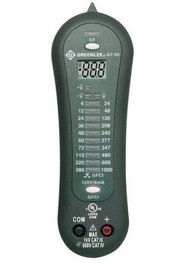 TESTER VOLTAGE-LCD GFCI -GRN