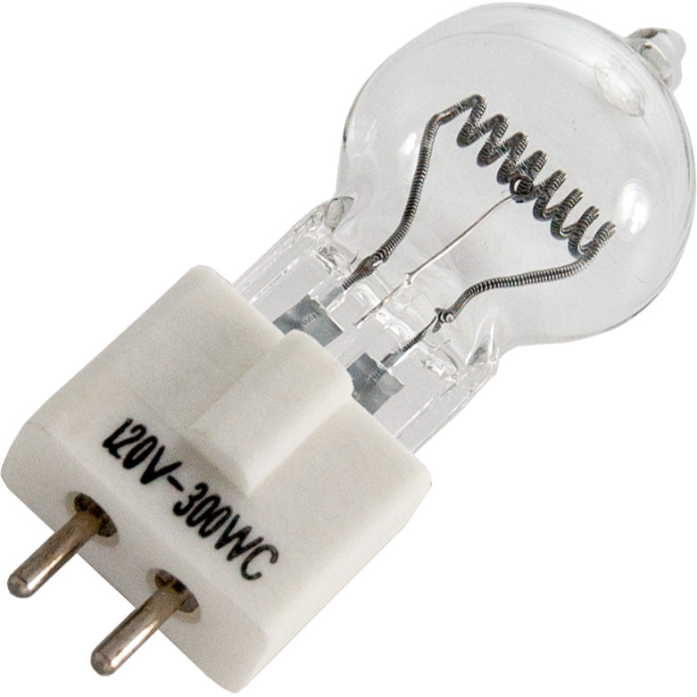 JCD 300W 120V Halogen G6.35 Base (70 HR)