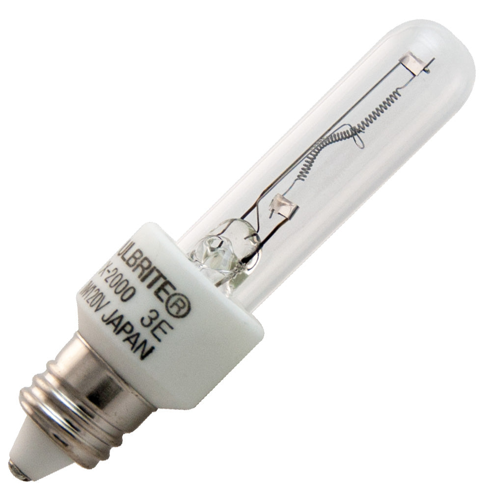 Bulbrite KX60CL/MC | 60W 120V Xenon KX-2000 T3 E11 Base Bulb