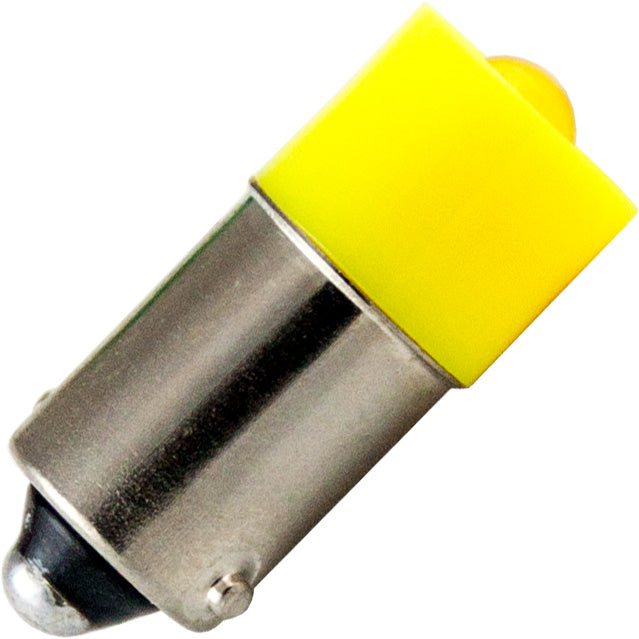 Eiko 120V Miniature LED - Miniature Bayonet Base - Yellow Light - 10/Pk