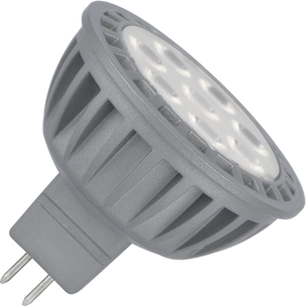 Standard 7W 12V MR16 LED - GU5.3 Base - Warm Amber - Flood - Dimmable