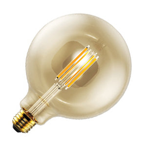 Standard - 5W LED Vintage Filament Style - G40 - Clear - Medium Base