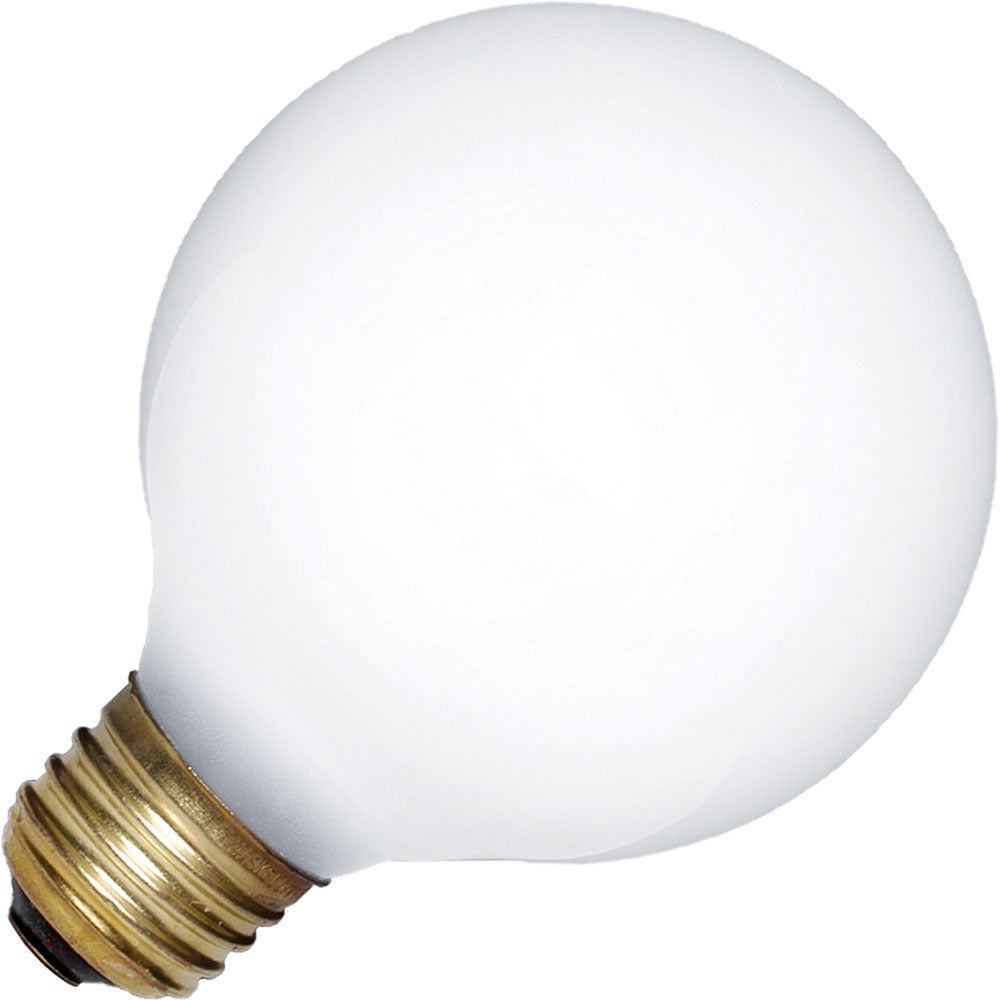 Standard - 40W Incandescent - G25 - Medium Base - White