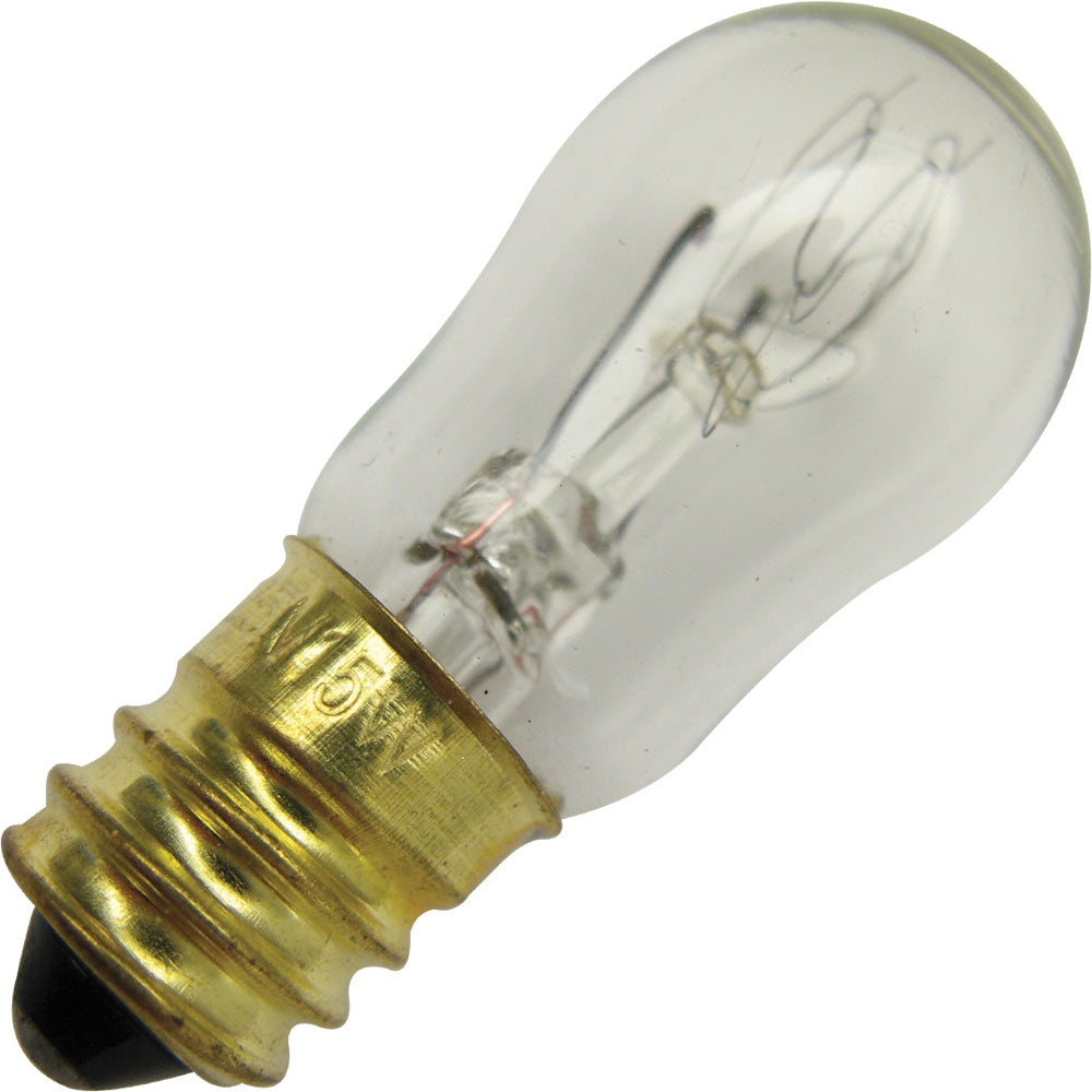 6S6/24V Bulb 24V 6W S6 Incandescent Candelabra Screw Base