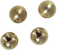 Westinghouse 7066000 | 4 Cap Nuts Solid Brass
