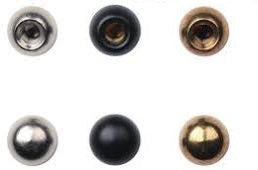 Westinghouse 7066300 | 6 Cap Nuts Brass Oil Rubbed Bronze & Chrome Finishes