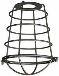 Westinghouse 8503300 | Oil Rubbed Bronze Finish Cage Shade w/ Closed Bottom