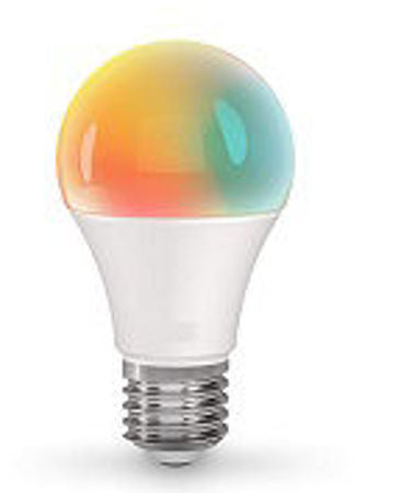Dals LED A19 Smart Bulb RGBW 9W 800LM WI-FI  Controlable