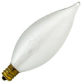 Bulbrite 40C11S Bulb | 40W 130V Satin C11 E12 Candelabra Base Spunlite