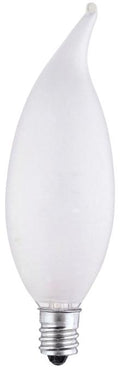 Westinghouse 60CA10/F/CB 60W CA10 Flame Tip Incandescent Frost E12 Base, 120 Volt