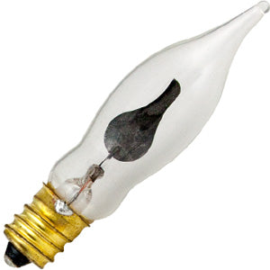 Bulbrite F3CFC/15 Bulb | 3W 120V CA5-1/2 Flicker Flame