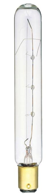 Westinghouse 20T61/2/DC/130 | 20W T6 1/2 Incandescent Clear D.C. Bayonet Base 130V