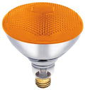 Westinghouse 100BR38/A/FL | 100W BR38 Incandescent Reflector Amber Flood E26 Base 120V