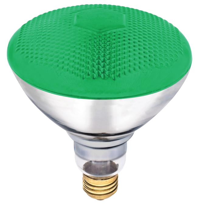 Westinghouse 100BR38/G/FL | 100W BR38 Incandescent Reflector Green Flood E26 Base 120V