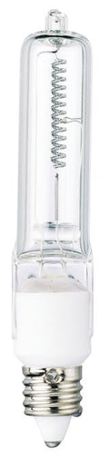 Westinghouse 100T4Q/E11 | 100W T4 Halogen Single-End Clear E11 (Mini-Can) Base 120V