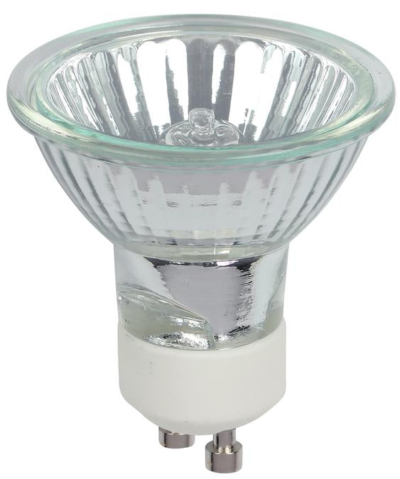 Westinghouse 25MR16Q/GU10/FL/LN | 25W MR16 Halogen GU10 Base 120V Card