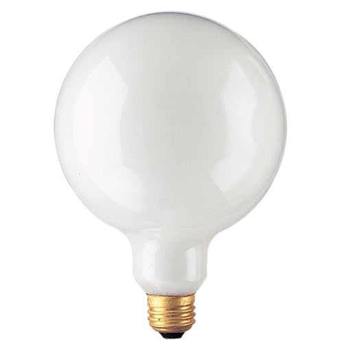Bulbrite 100G40WH 100W G40 Globe - E26 Base - White