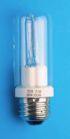 Hikari 100W T10 Clear Double Envelope Halogen E26 120V bulb JDD-7513