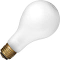 100W 130V A21 Rough Service - E26 Base - Frost Finish