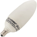 9W CFL Bulb | Decorative 2700K Candelabra Base