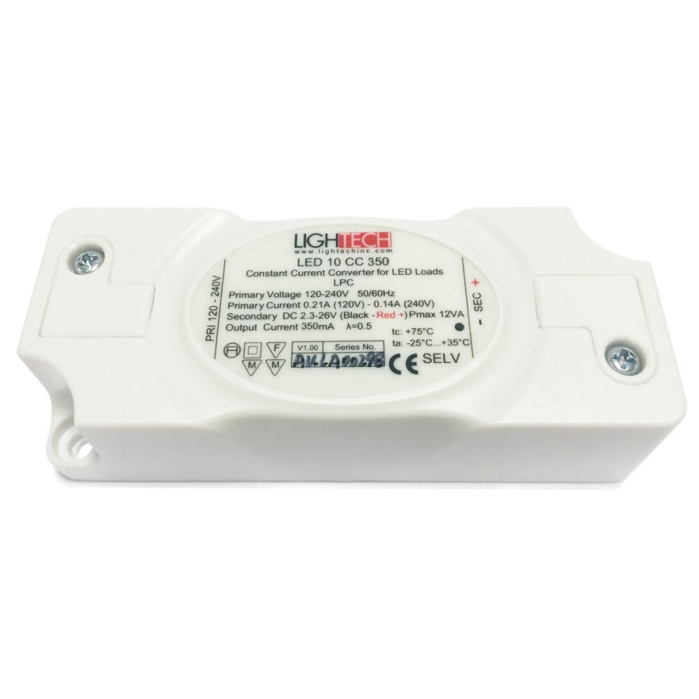 LED 10CC 350MA DRIVER LIGHTECH 2.3-28VDC