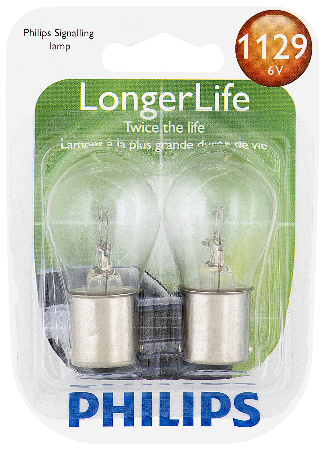 1129LL Long Life Bulb (2 Pack) | Philips 1129LLB2