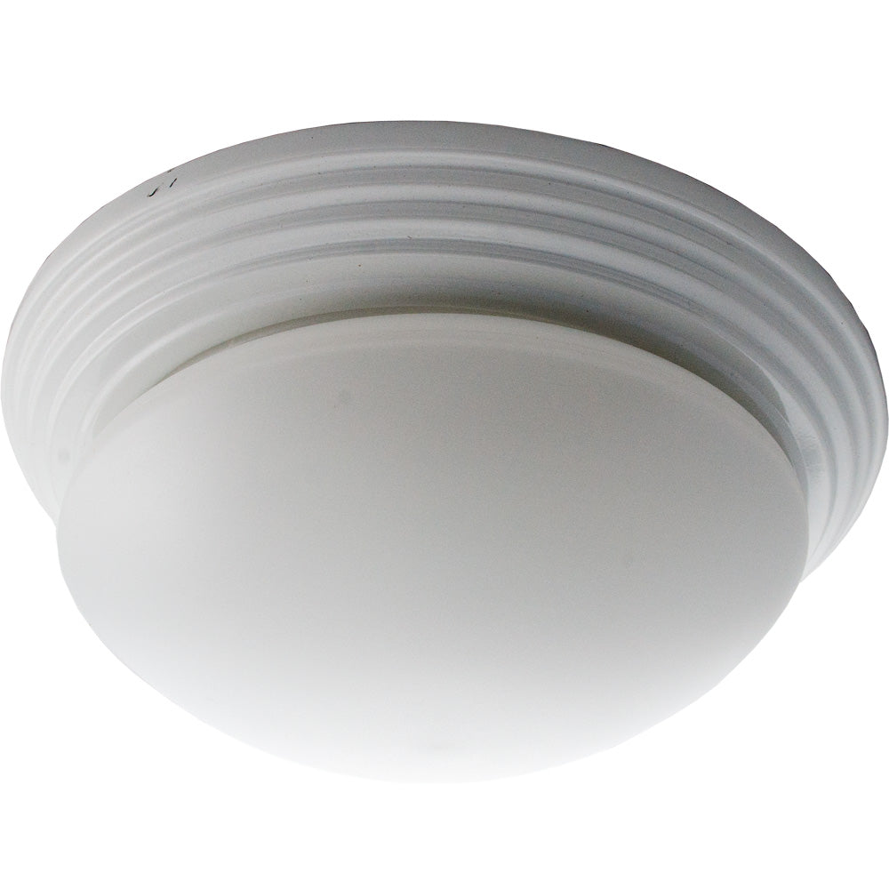 TCP 11830WH White Dome Flush Ceiling Mount