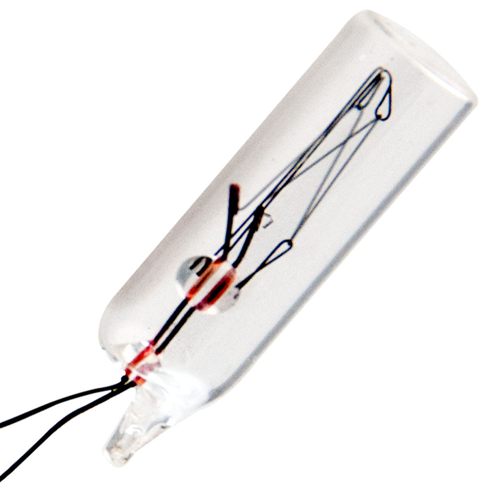 120PS - 0.025A, 120V, 3W Incandescent - Wire Lead Base
