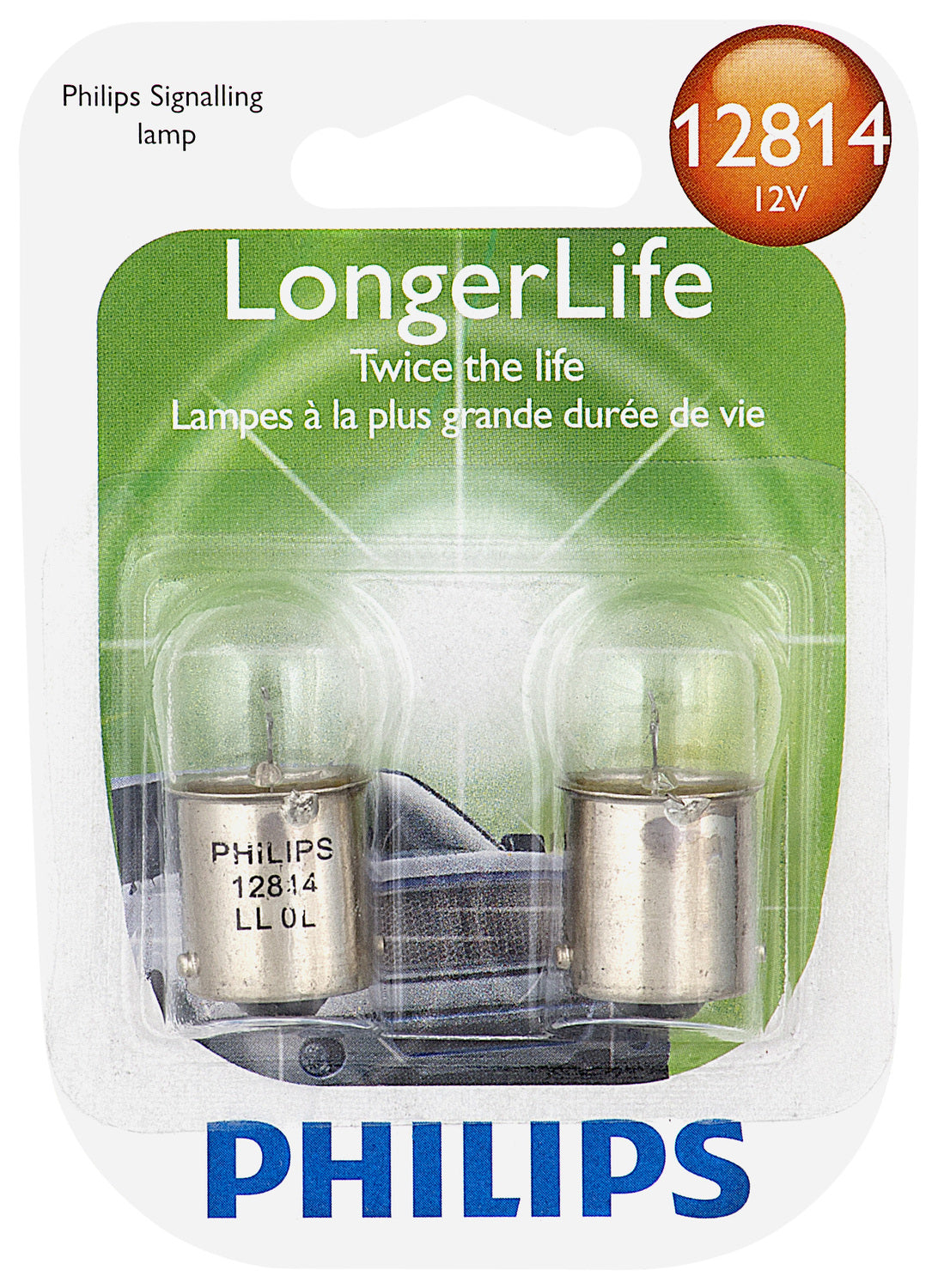 12814LL Long Life Bulb (2 Pack) | Philips 12814LLB2